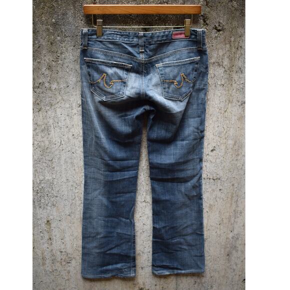 AG Adriano Goldschmied Women’s Jeans Blue Bootcut Size 27 Regular Made in USA - Picture 3 of 3